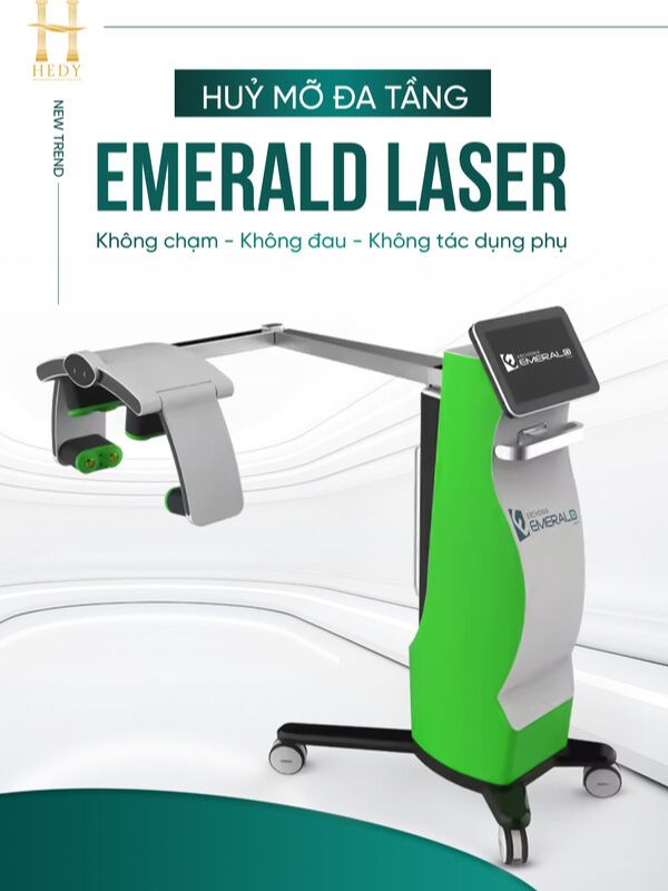 Công nghệ giảm béo Emerald Laser – Công nghệ hủy mỡ đa tầng mới nhất 2024