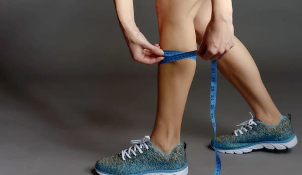 Số đo bắp chân chuẩn nam, cách đo bắp chân cho nam